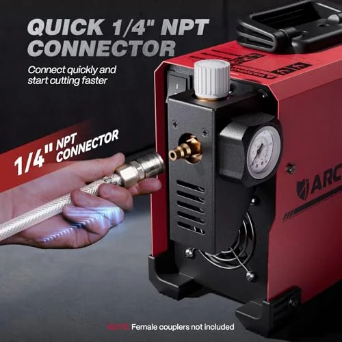 ARCCAPTAIN 50A Plasma Cutter Machine, 110V/220V Dual Voltage, 2/3" Max Cut image 6