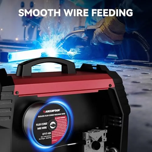 ARCCAPTAIN Flux Core Welding Wire E71T-GS .035" 2LB x 2 product details