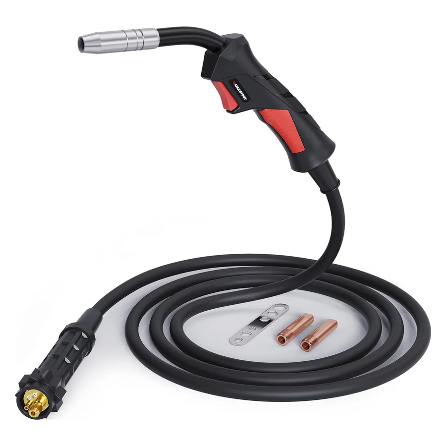 ARCCAPTAIN MB15 15AK MIG Welding Gun Torch Stinger 10ft (3m) Replacement