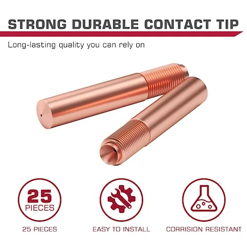 ARCCAPTAIN MIG Welding Contact Tip 000-068 (0.035") Welding tips 25pcs image 5