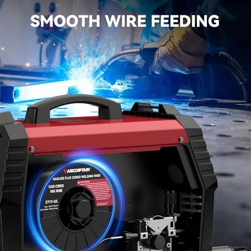 ARCCAPTAIN Flux Core Welding Wire E71T-GS .035" 10LB x 1 product details