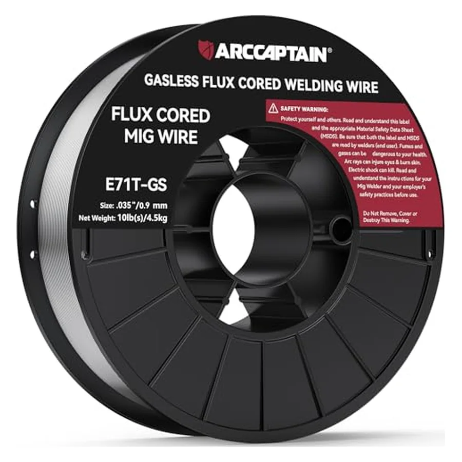 ARCCAPTAIN Flux Core Welding Wire E71T-GS .035" 10LB x 1