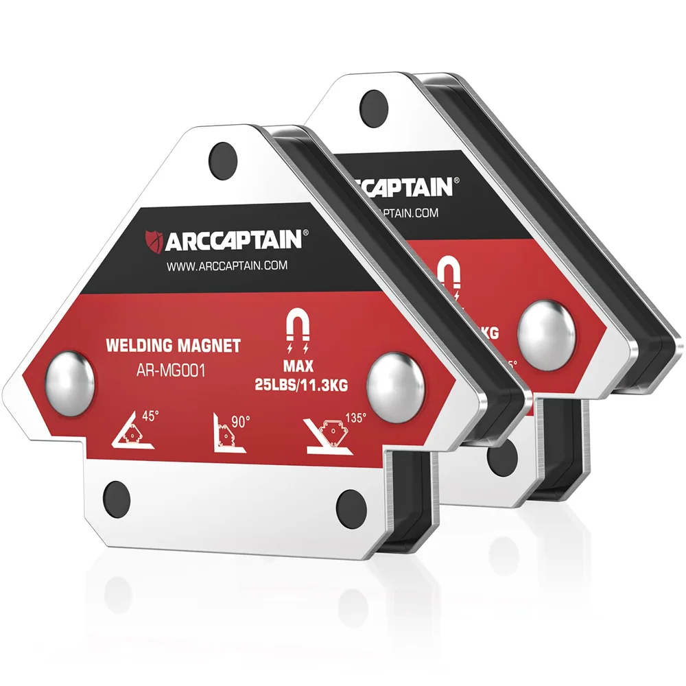 ARCCAPTAIN Welding Magnets 2pcs 25LB Welding Magnet Set product details