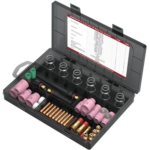 ARCCAPTAIN 71 Pcs TIG Welding Torch Accessories Kit for WP-17/18/26 image 3