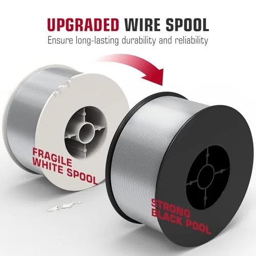 ARCCAPTAIN ER308L Stainless Steel MIG Wire .035" 2LB image 5