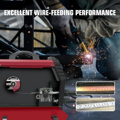 ARCCAPTAIN Silicon Aluminum Welding Wire ER4043 .030" Mig Welding Wire, 1LB image 5