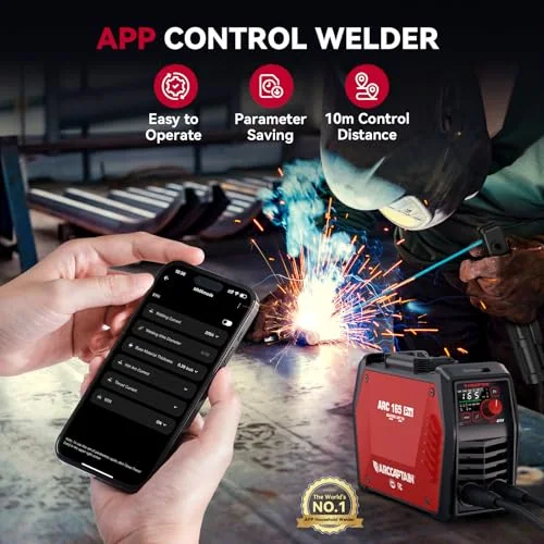ARCCAPTAIN 165A Stick Welder, ARC/Lift TIG Welding Machine, 120V/240V image 4