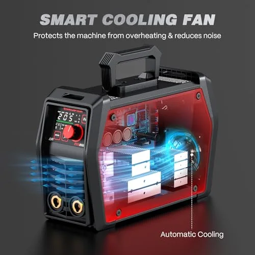 ARCCAPTAIN 205A Stick Welder, ARC/Lift TIG Welding Machine, 120V/240V image 6