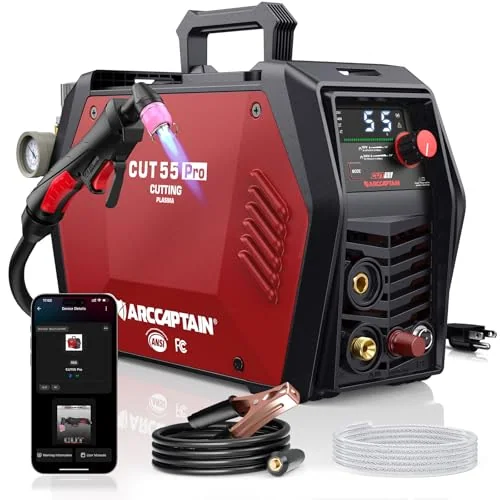 ARCCAPTAIN iControl CUT55 Pro Plasma Cutter Machine, 55Amp, 120V/240V image 3