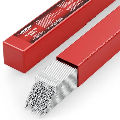ARCCAPTAIN ER4043 Aluminum TIG Welding Rod, 1/8" x 16" 5LB image 2