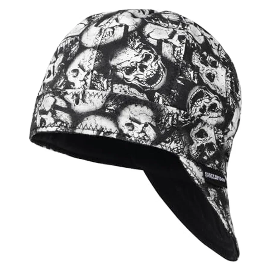 ARCCAPTAIN Reversible Welding Caps, 8 Panel Protective Welding Cap, 10 oz Fireproof Cotton Comforts for Safety and Protection While Welding to Men Women, 7