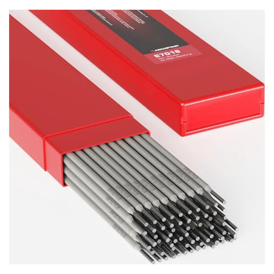 ARCCAPTAIN E7018 Welding Rods 1/8" 5LB Low Hydrogen Carbon Steel Electrode