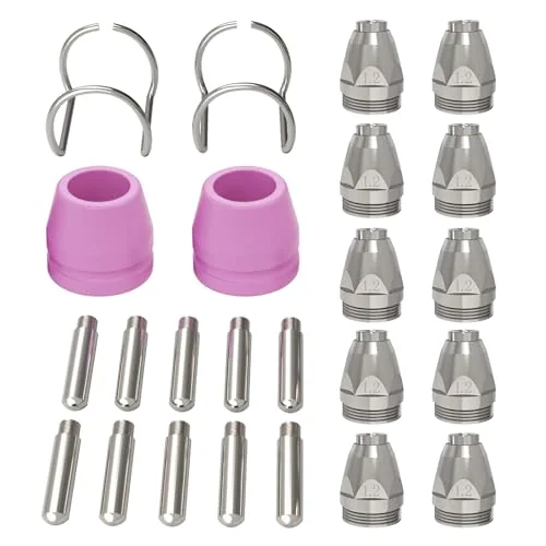 ARCCAPTAIN AG-60 Plasma Cutter Torch Consumables, .045'' SG-55 AG-60 WSD-60 Plasma Cutter Accessories for ARCCAPTAIN CUT55 PRO, CUT55 PROLUX, CUT 55PILOTARC,CUT 55PIL0T, CUT 60HF, CUT 60HF PRO,24 Pcs image 3