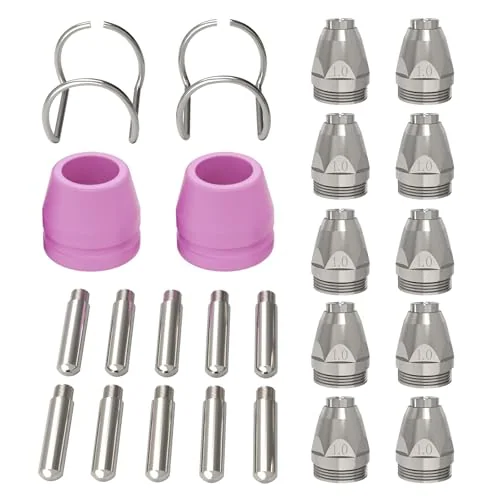 ARCCAPTAIN AG-60 Plasma Cutter Torch Consumables, .040'' SG-55 AG-60 WSD-60 Plasma Cutter Accessories for ARCCAPTAIN CUT55/CUT55PRO, 24 Pcs image 3
