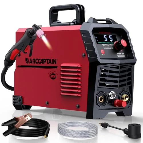 ARCCAPTAIN Plasma Cutter Machine, 55A, Non-Touch Pilot Arc, 120V/240V product details