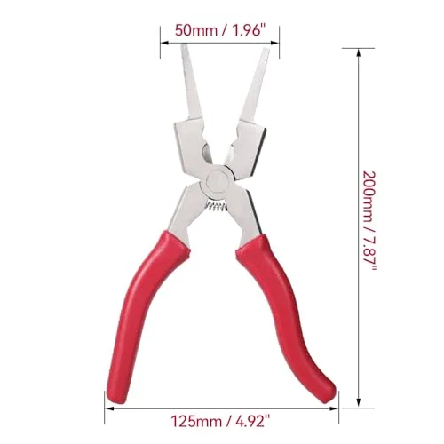 ARCCAPTAIN Professional 8" Welding Pliers, Sharp MIG Plier image 5