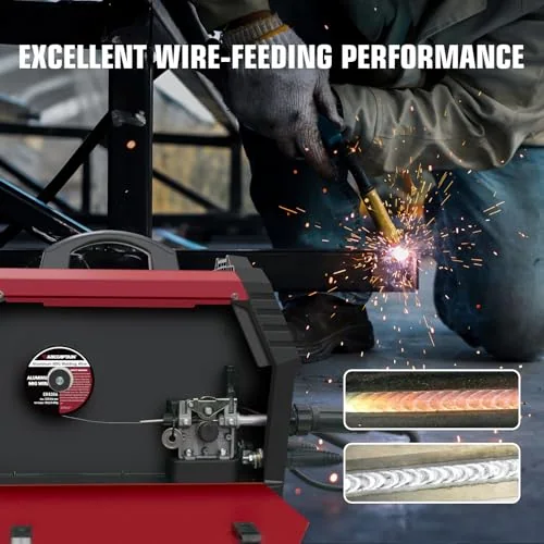 ARCCAPTAIN Magnesium Aluminum MIG Welding Wire ER5356 .035", 1LB image 4