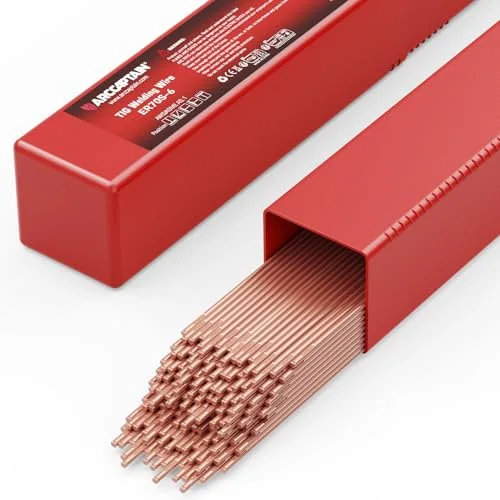 ARCCAPTAIN Mild Steel TIG Welding Rod ER70S-6, 1/8" X 16", 5LB product details