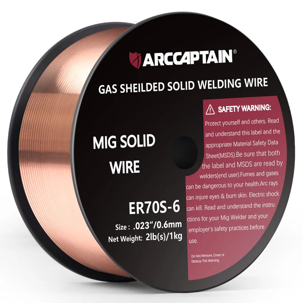 ARCCAPTAIN MIG Welding Wire ER70S-6 .023" 2LB x 1 product details