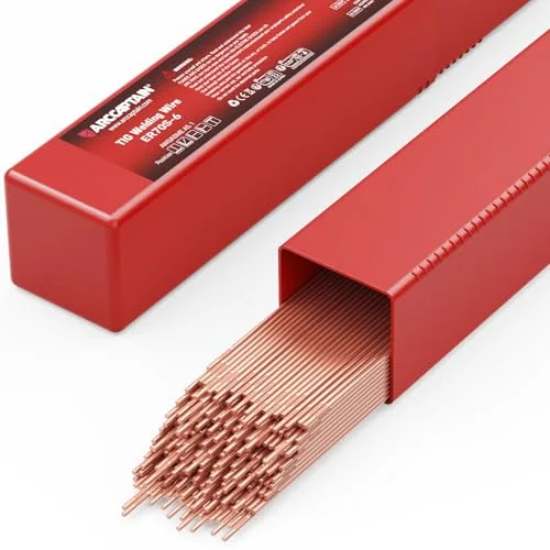 ARCCAPTAIN Mild Steel TIG Welding Rod ER70S-6, 3/32" X 16", 5LB image 2