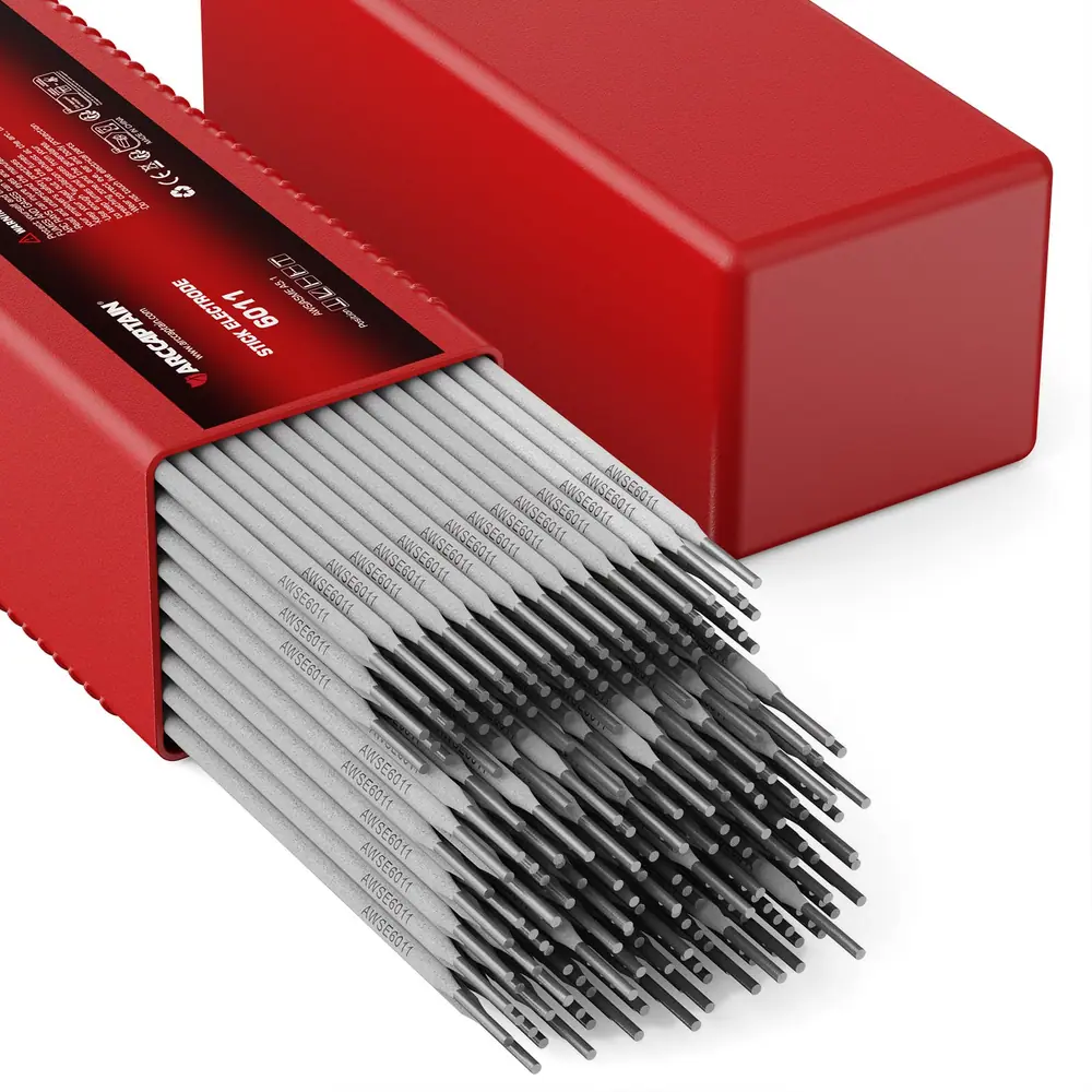 ARCCAPTAIN E6011 Welding Rods 3/32" 10LB Carbon Steel Stick Electrodes product details