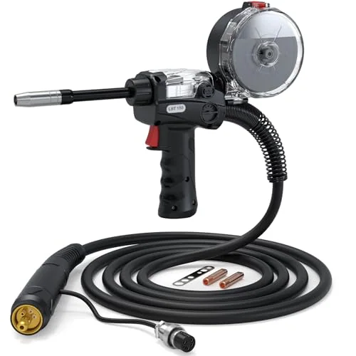 ARCCAPTAIN Spool Gun 5-Pin for Aluminum Welding 150A Euro Connection 10FT image 2