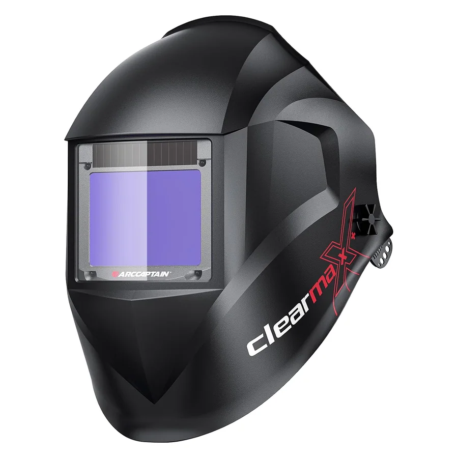 ARCCAPTAIN Auto Darkening Welding Helmet, Large View Welding Hood