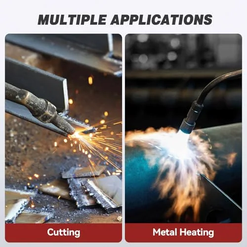 ARCCAPTAIN Medium Duty Oxy Acetylene Cutting Torch with Check Valve image 4