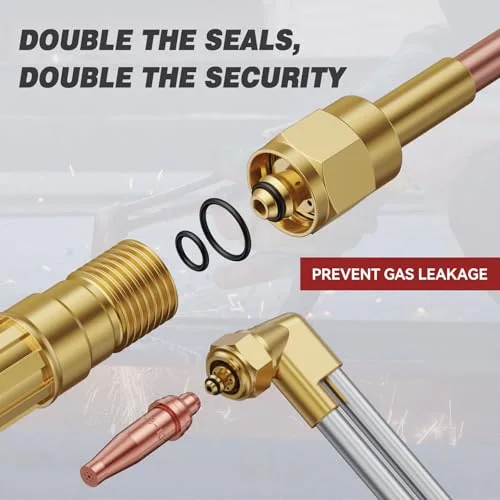 ARCCAPTAIN Medium Duty Oxy Acetylene Cutting Torch with Check Valve image 6