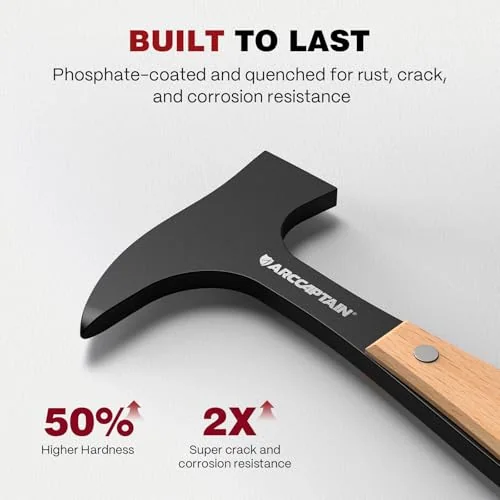 ARCCAPTAIN Welding Chipping Hammer with Wooden Handle image 6
