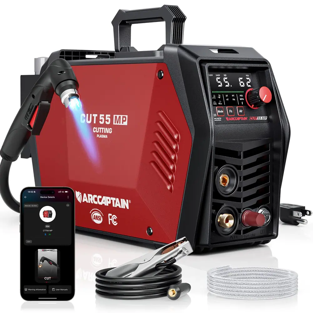 ARCCAPTAIN iControl CUT55 MP [Non-HF] Plasma Cutter Machine, APP Control image 2