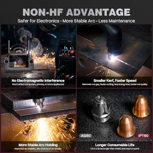 ARCCAPTAIN iControl CUT55 MP [Non-HF] Plasma Cutter Machine, APP Control image 6