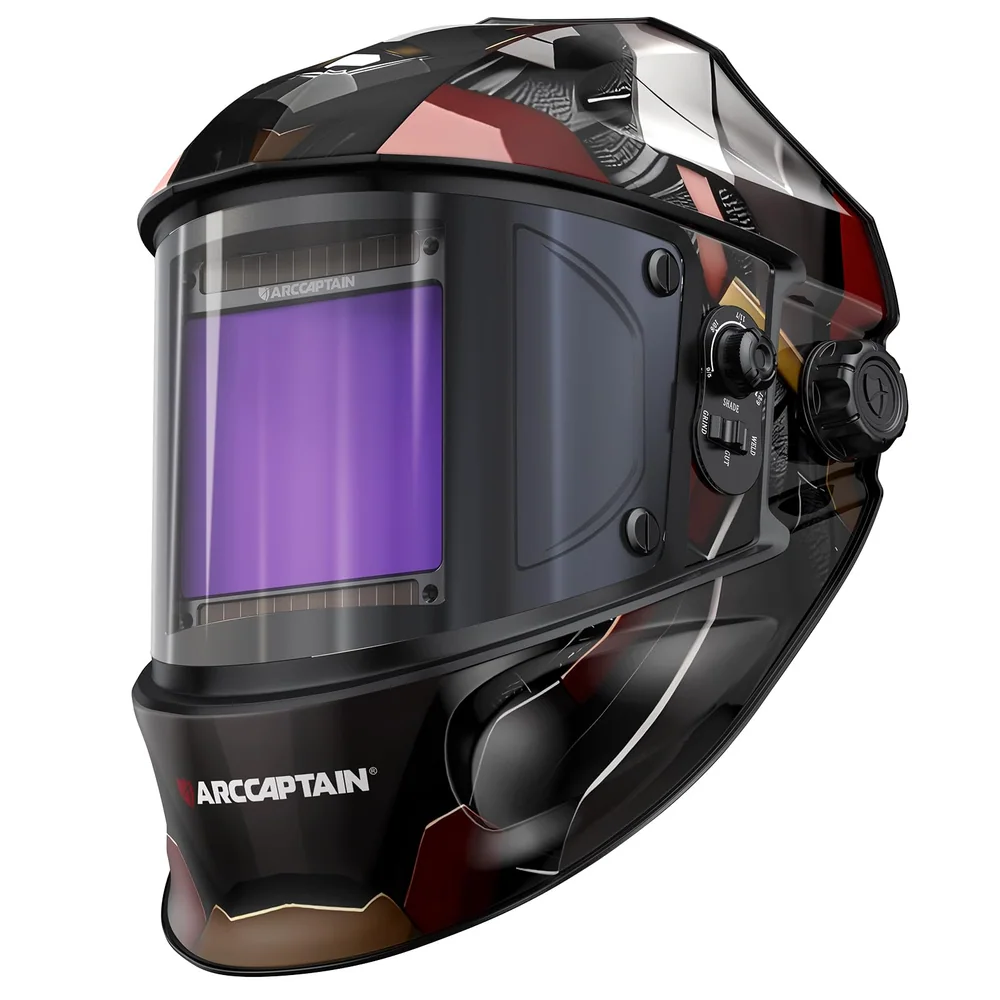 ARCCAPTAIN Welding Helmet, 3.94"×3.66" Auto Darkening Welding Hood image 2