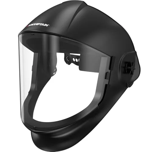 ARCCAPTAIN Anti-Fog Panoramic Full Face Shield, Clear Polycarbonate image 2