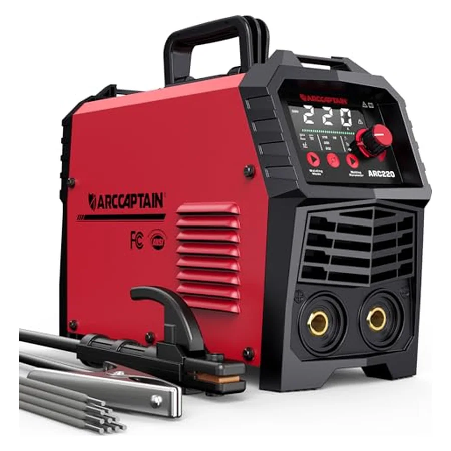 ARCCAPTAIN 220A Stick Welder, 110V/220V ARC/Lift TIG Welding Machine