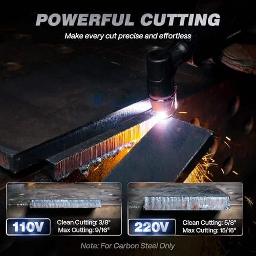 ARCCAPTAIN 60A Plasma Cutter Machine, Non-Touch Pilot Arc, 110V/220V image 4