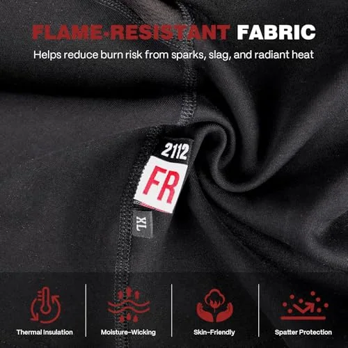 ARCCAPTAIN FR Balaclava, 7oz Arc Rated Face Mask, NFPA 2112 CAT2, Black image 4