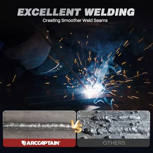 ARCCAPTAIN 250A Stick Welder, 230V MMA/Lift TIG Welding Machine 10PCS Rods image 6