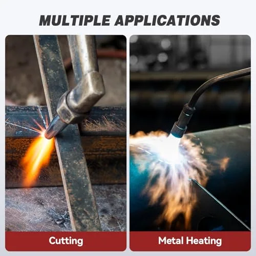 ARCCAPTAIN Heavy Duty Oxy Acetylene Cutting Torch with Check Valve image 3