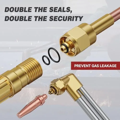 ARCCAPTAIN Heavy Duty Oxy Acetylene Cutting Torch with Check Valve image 6