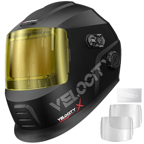 ARCCAPTAIN Intelligent Auto-Darkening Welding Helmet, 4.6" x 3.2" Screen product details