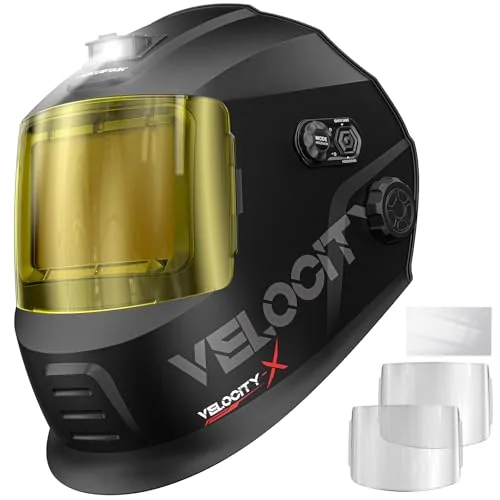 ARCCAPTAIN Intelligent Auto-Darkening Welding Helmet, 4.6" x 3.2" Screen image 2