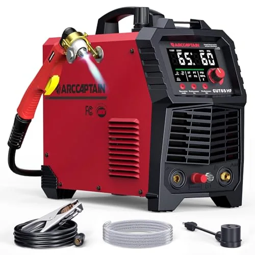 ARCCAPTAIN 65A Plasma Cutter Machine, Non-Touch Pilot Arc, 3-in-1 Cut Modes image 2