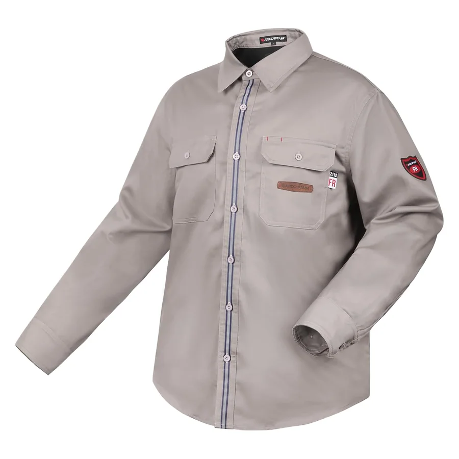 ARCCAPTAIN FR Welding Jackets, 9.5oz 100% Cotton with Vented Back