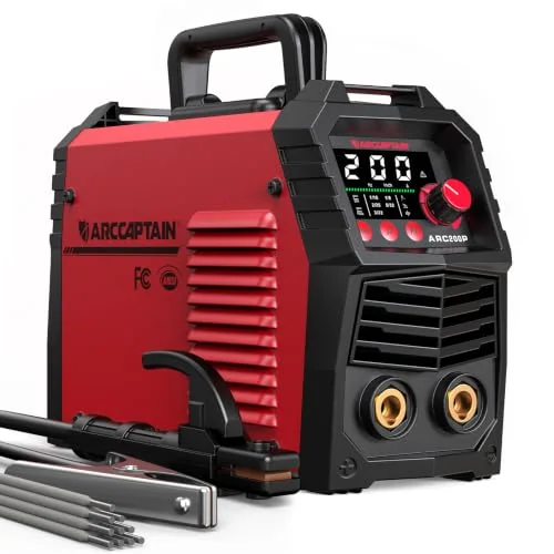 ARCCAPTAIN 200A Pulse Stick Welder, ARC/Lift TIG Welding Machine 10PCS Rods image 2