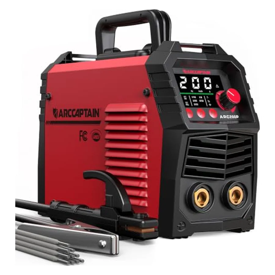 ARCCAPTAIN 200A Pulse Stick Welder, ARC/Lift TIG Welding Machine 10PCS Rods